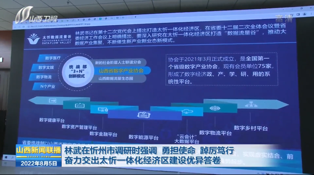 省委書記林武赴太忻數(shù)據(jù)流量谷調(diào)研并強調(diào)，發(fā)展數(shù)字經(jīng)濟是必答題、搶答題(圖1)